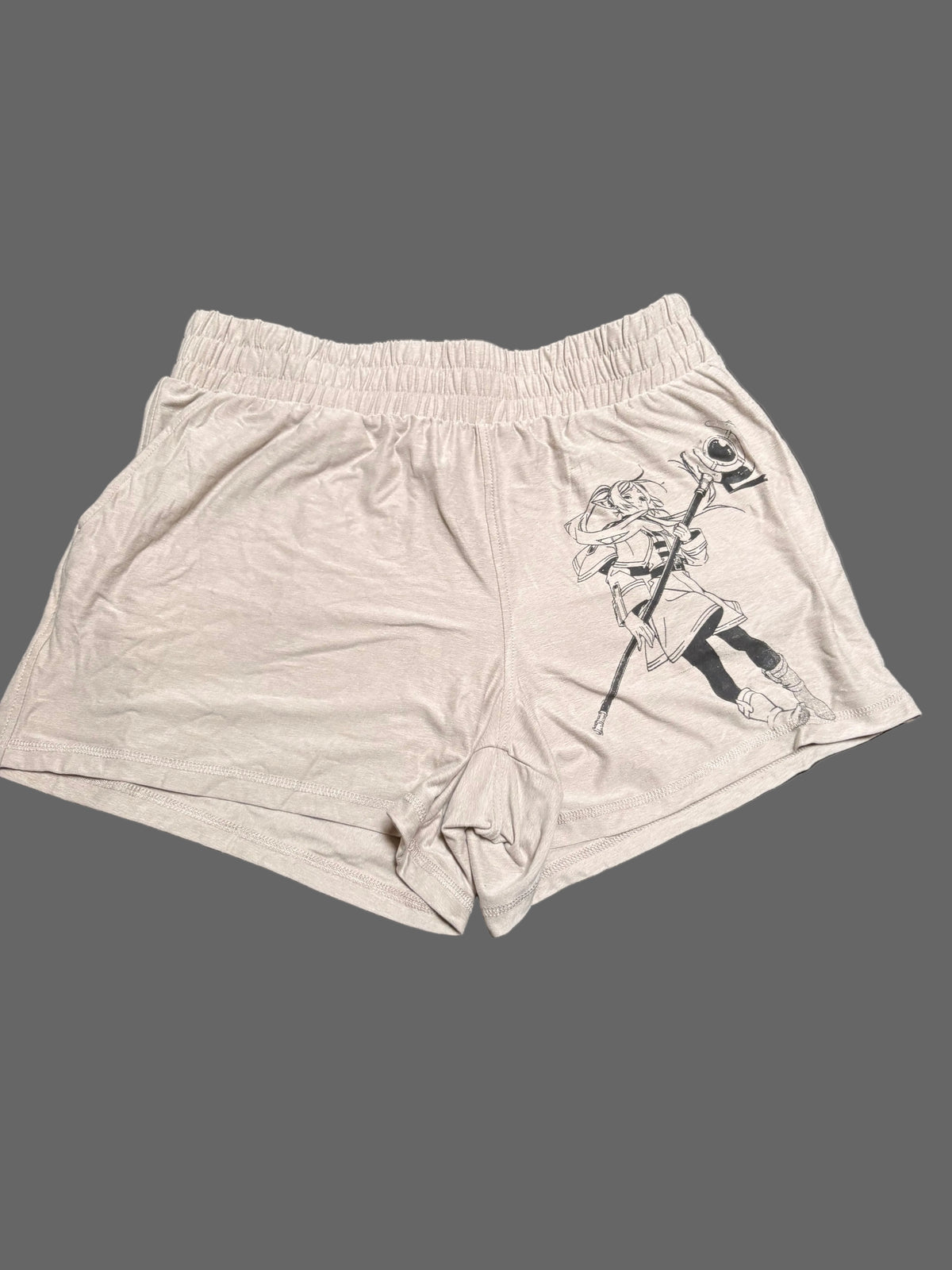 Tan Large Frieren Shorts