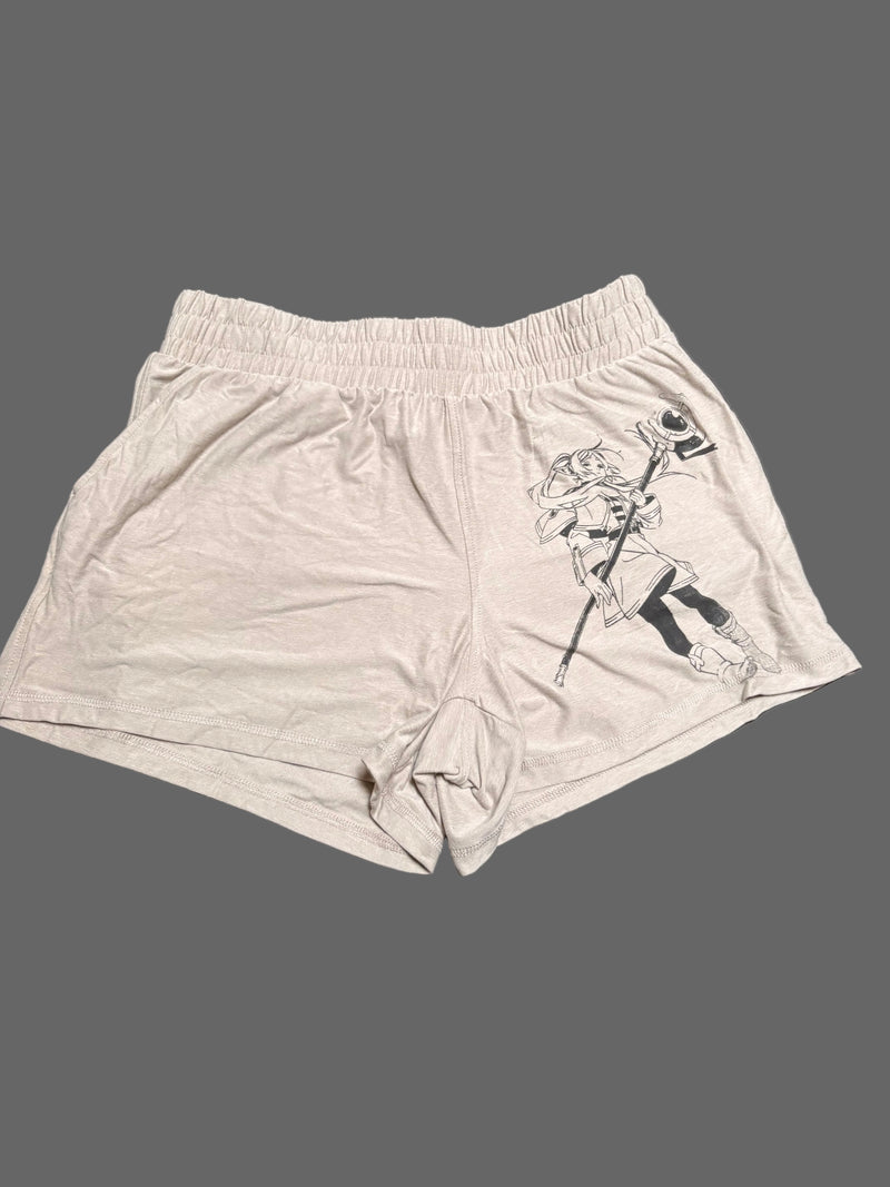 Tan Large Frieren Shorts