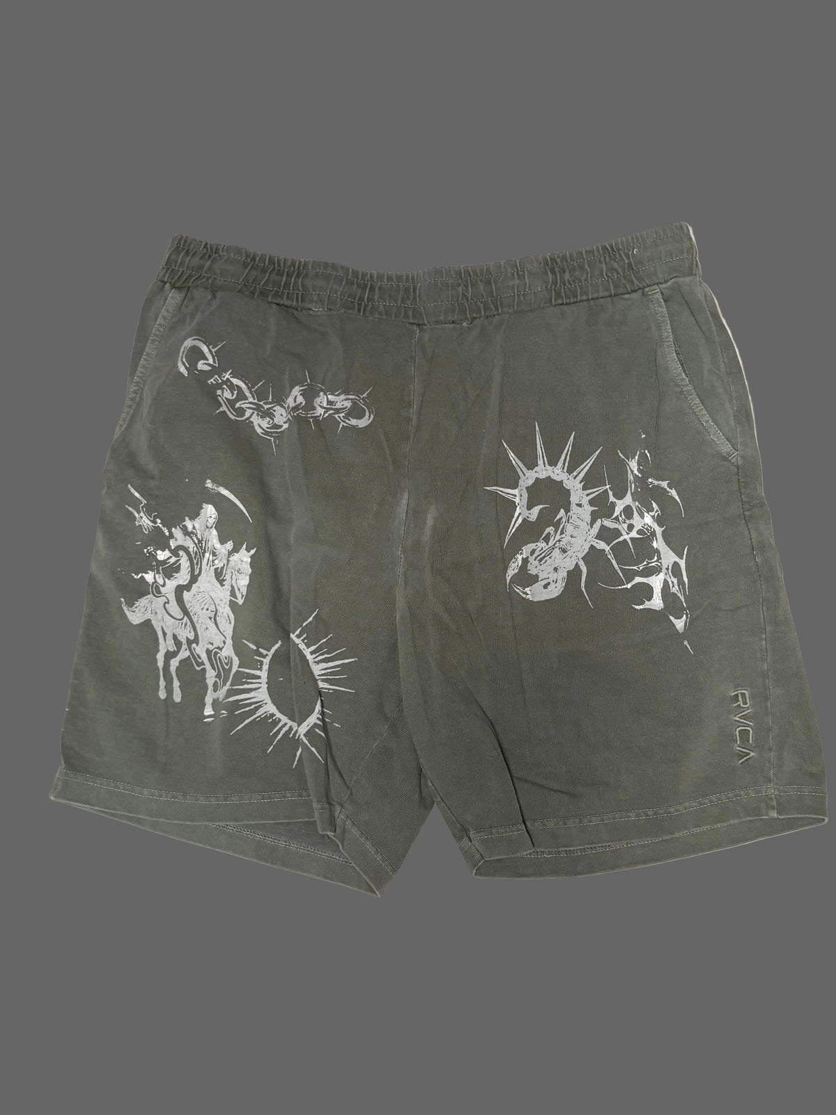 RVCA Green Shorts