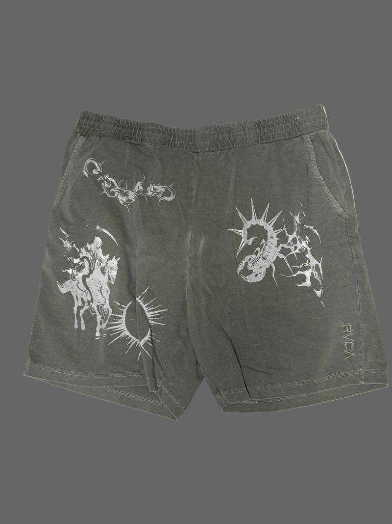 RVCA Green Shorts
