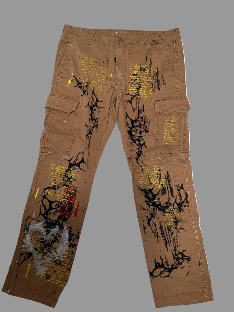 Cyberpunk Tan Pants