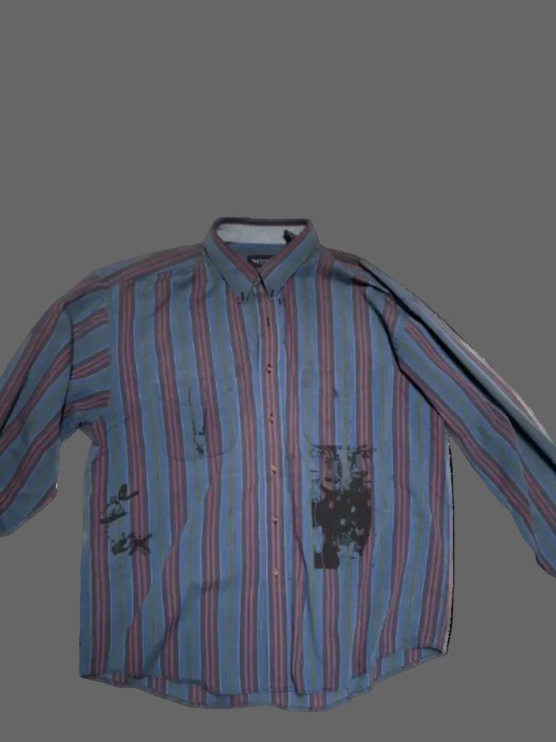Misa Naruto Stripped Shirt